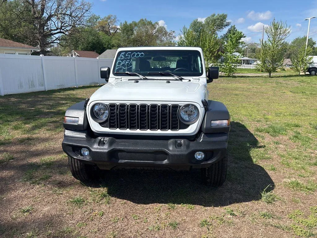 New 2026 Bright White Clearcoat Jeep Sport image 3