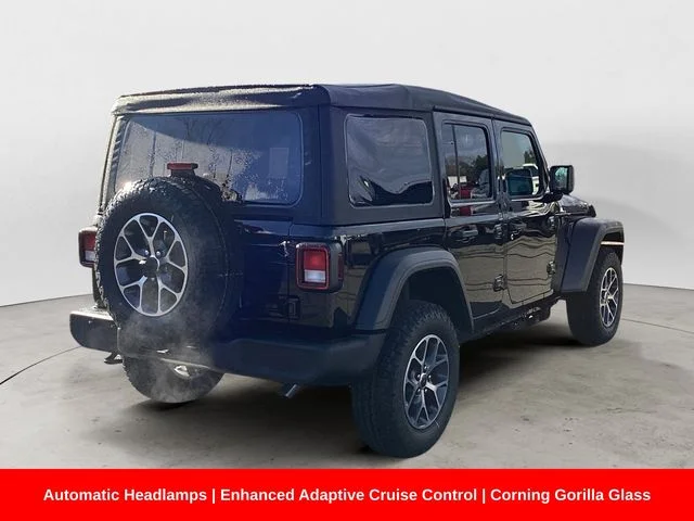New 2026 Black Clearcoat Jeep 4-DOOR SPORT S image 6