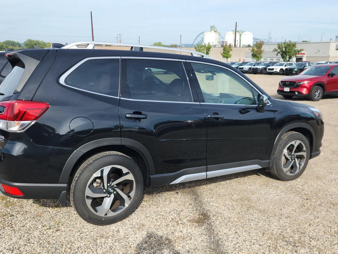 Used 2024 Crystal Black Silica Subaru Touring image 4
