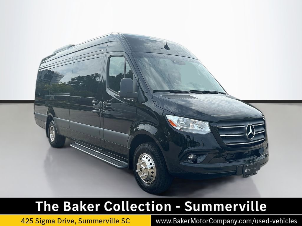 Used 2024 Black Mercedes-Benz Smartliner 15 Passenger image 1