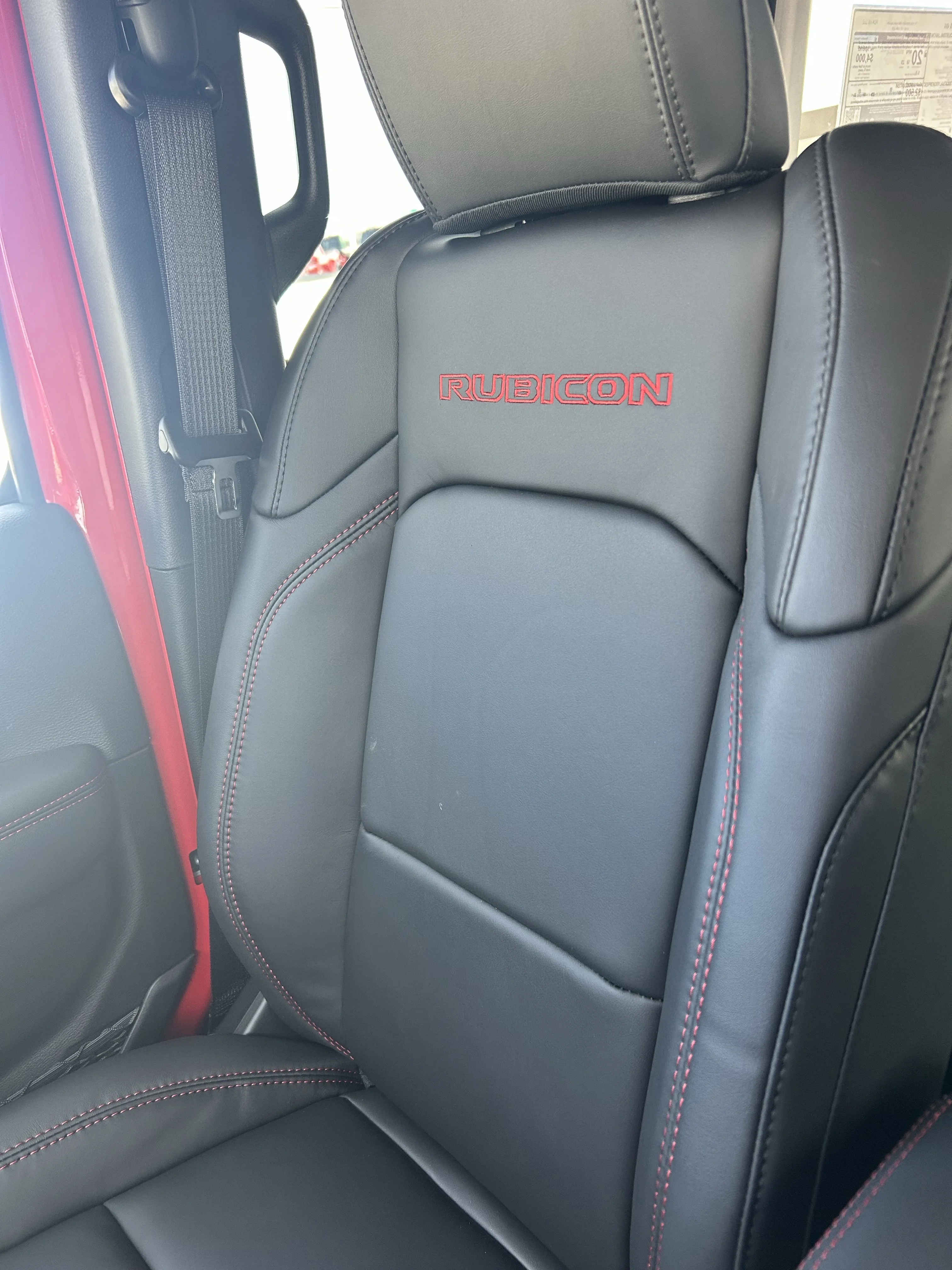 New 2026 Firecracker Red Clear-Coat Exterior Paint Jeep Rubicon X image 19