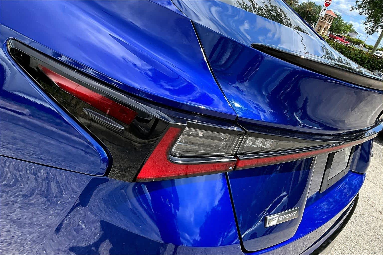 Certified Used 2021 Ultrasonic Blue Mica 2.0 Lexus F SPORT image 29