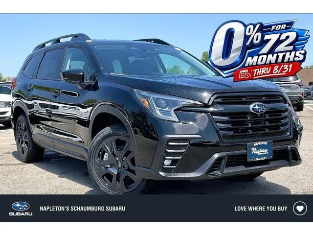 New 2026 CRYSTAL BLACK SILICA Subaru Onyx Edition Touring 7-Passenger image 1