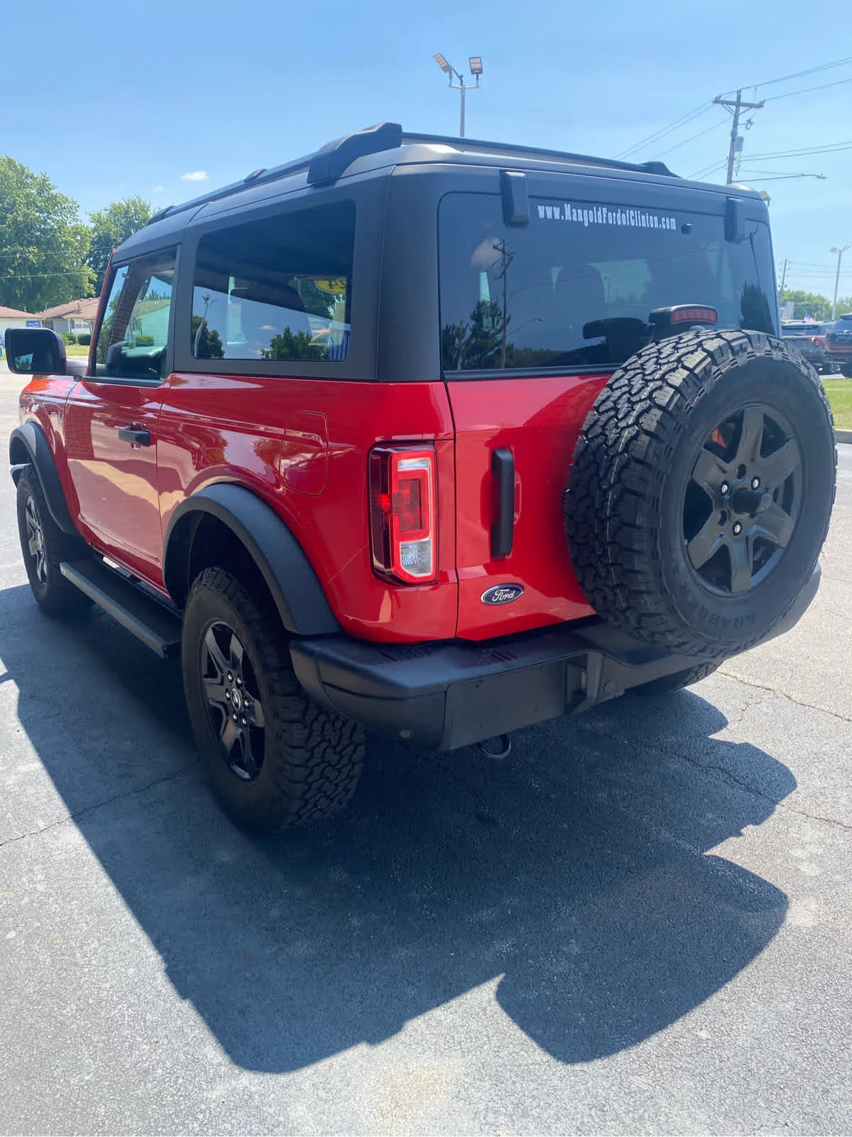 Used 2024 Race Red Ford Black Diamond image 9