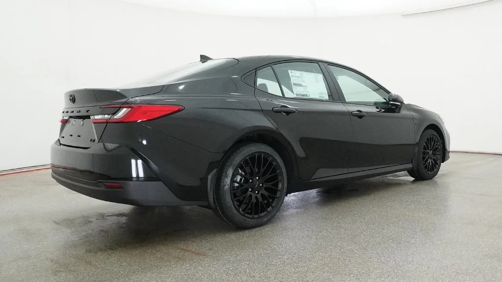New 2026 Midnight Black Metallic Toyota LE image 9
