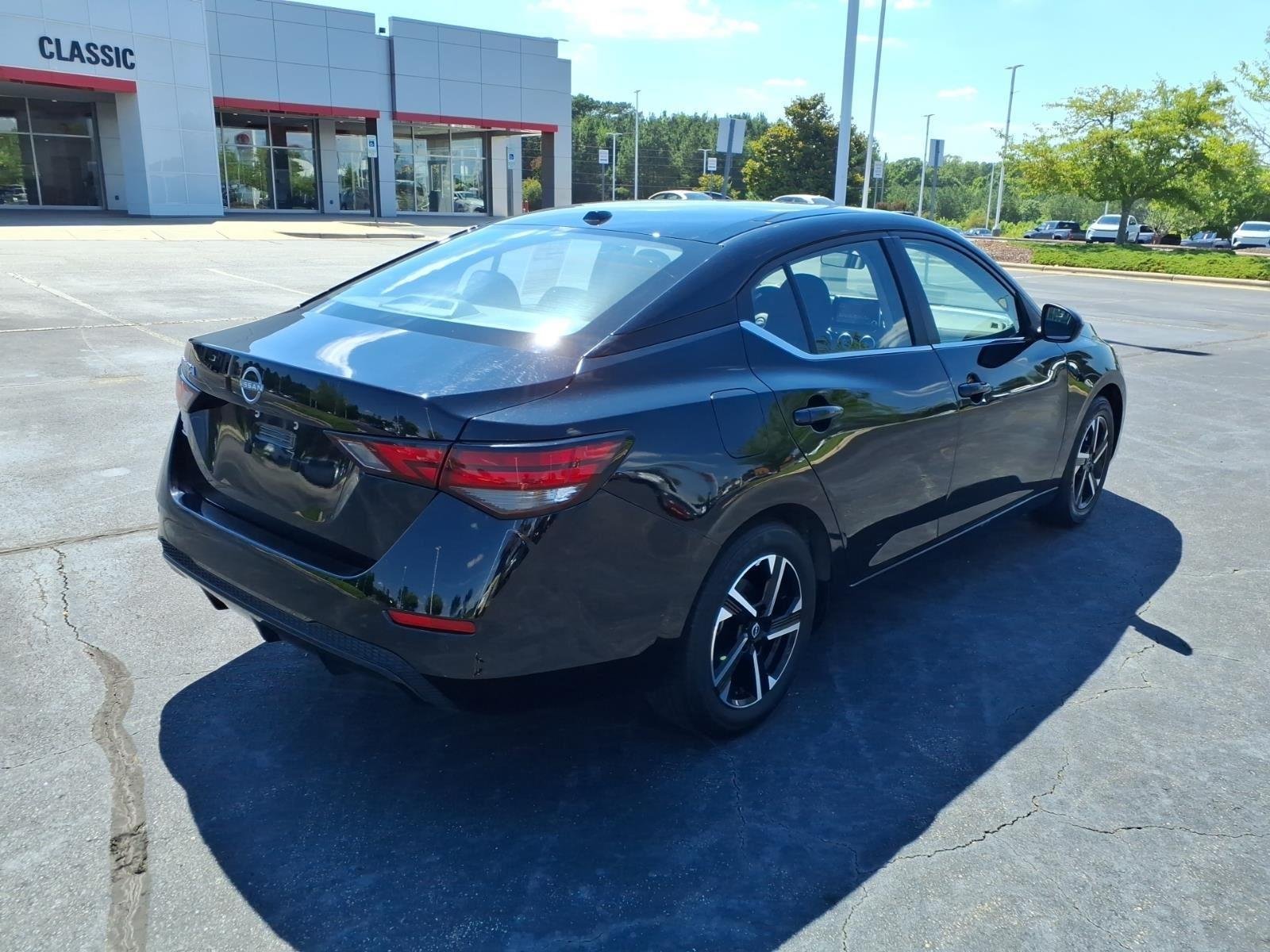 Used 2025 Super Black Nissan SV image 2