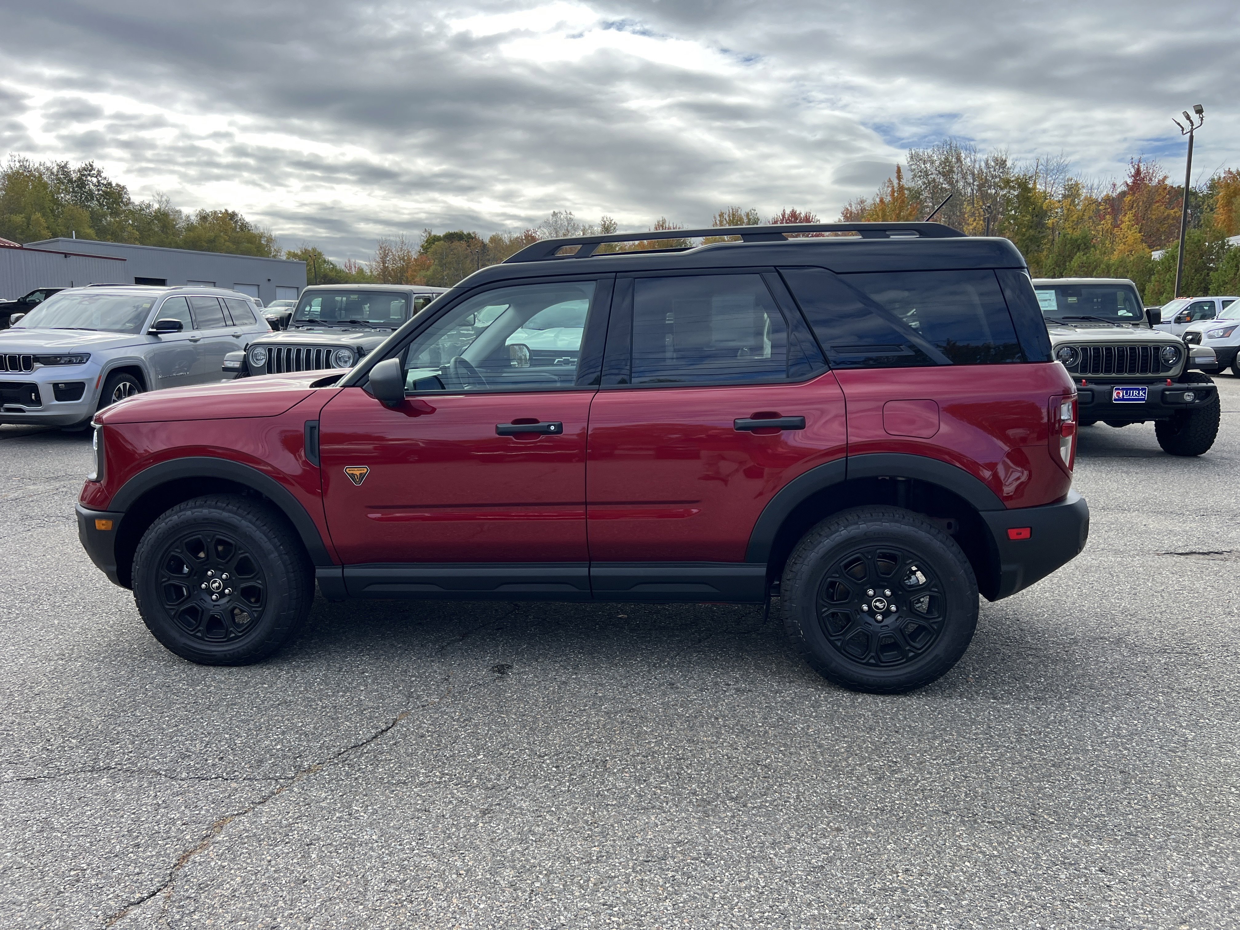 New 2025 Ruby Red Metallic Tinted Clearcoat Ford Badlands® image 8