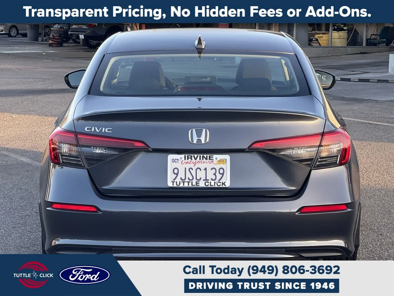 Used 2024 Gray Honda LX image 14