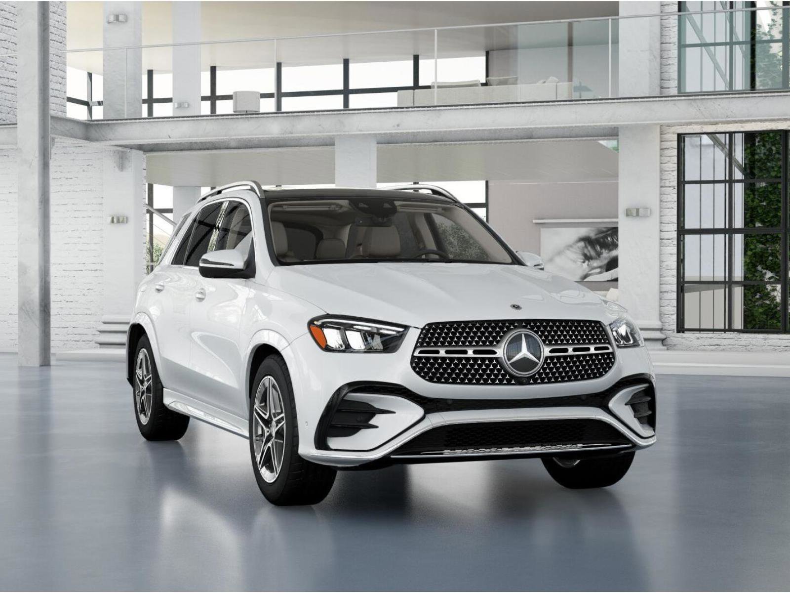 New 2026 MANUFAKTUR Moonlight White Metallic Mercedes-Benz GLE 350 image 52