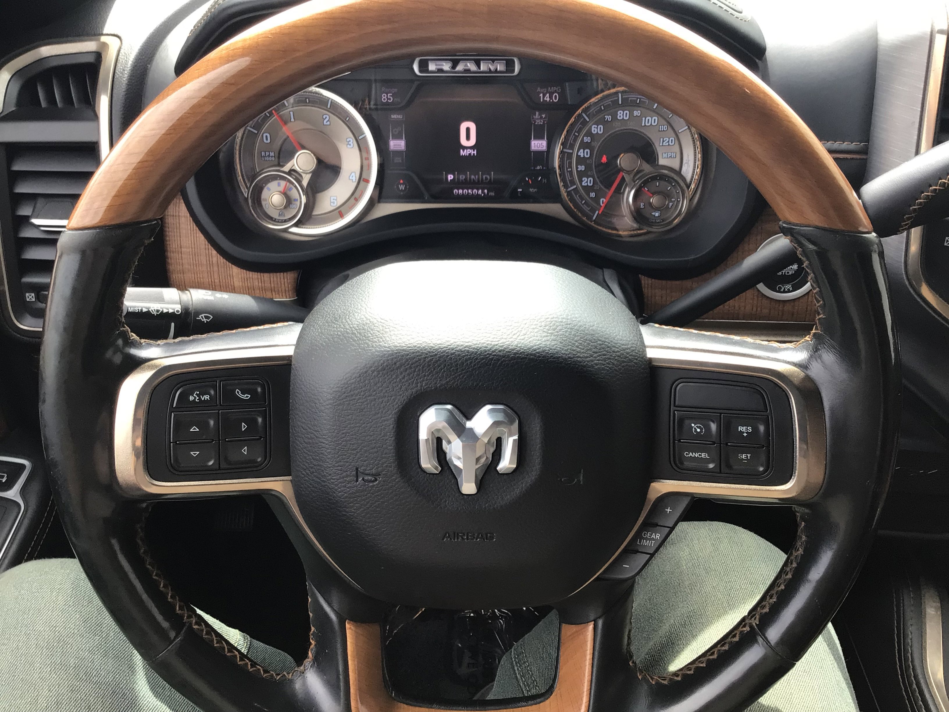 Used 2019 White Ram Laramie Longhorn image 13