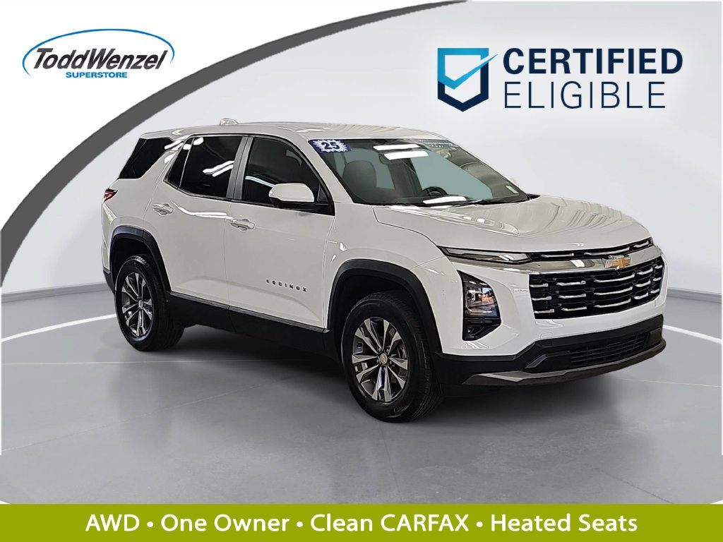 Certified Used 2025 Summit White Chevrolet LT image 1