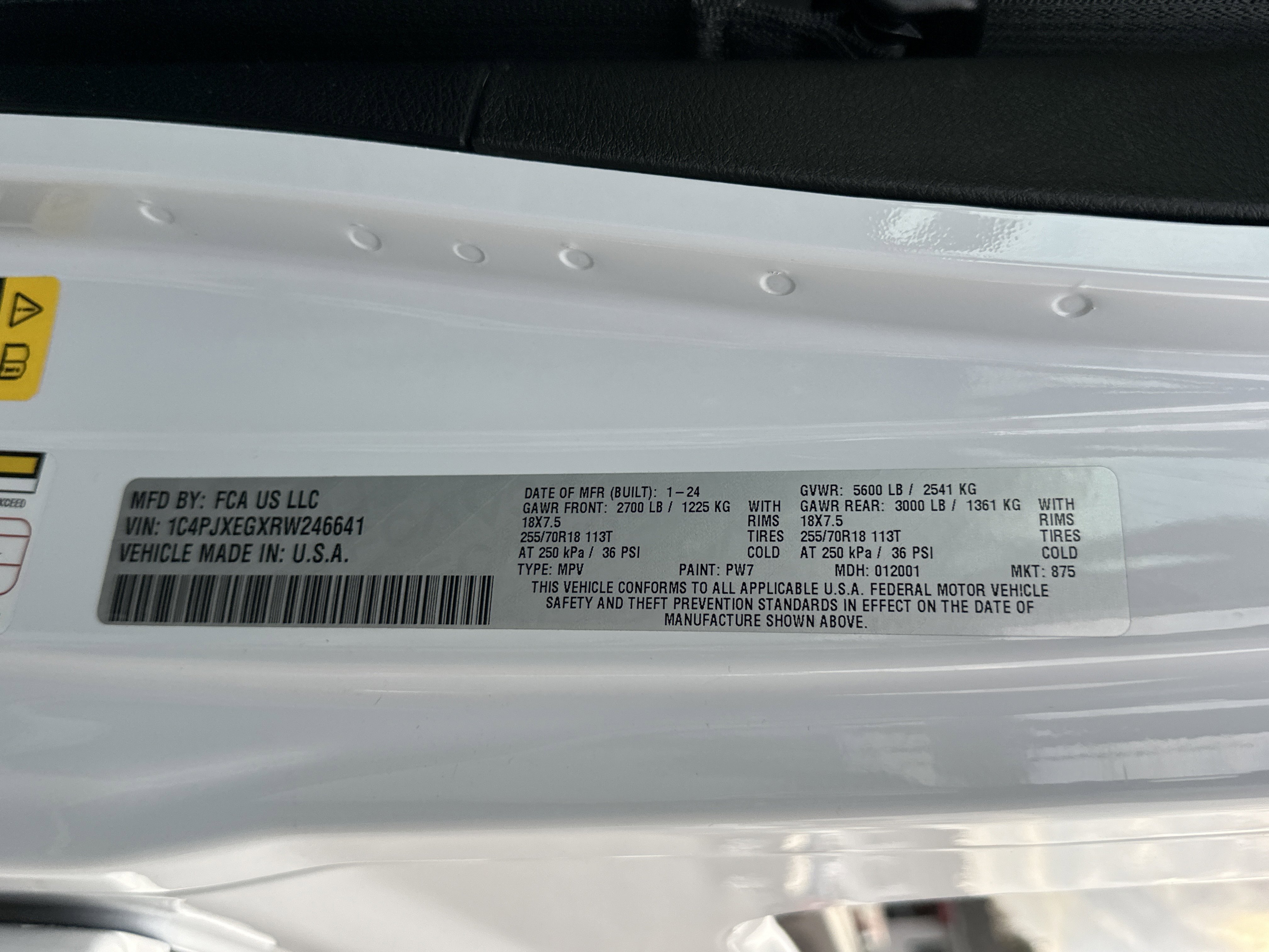 Used 2024 Bright White Clearcoat Jeep Sahara image 29
