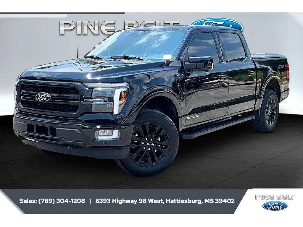 Used 2024 Agate Black Metallic Ford LARIAT image 10