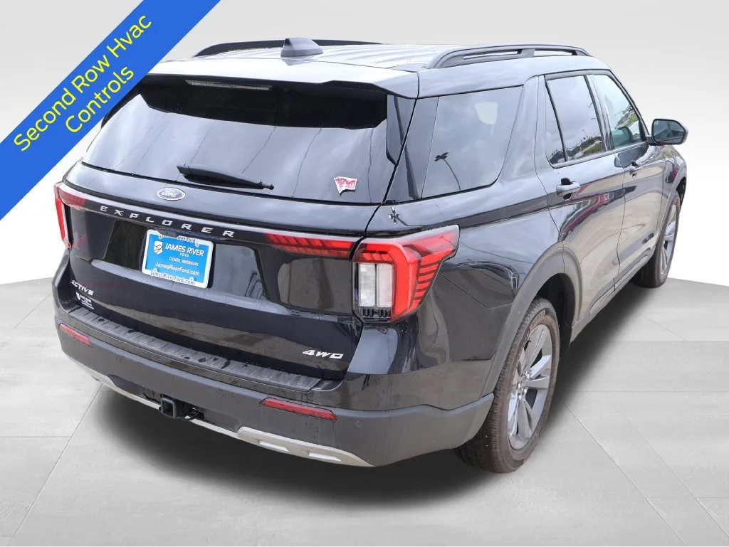 New 2026 Agate Black Metallic Ford Active image 6