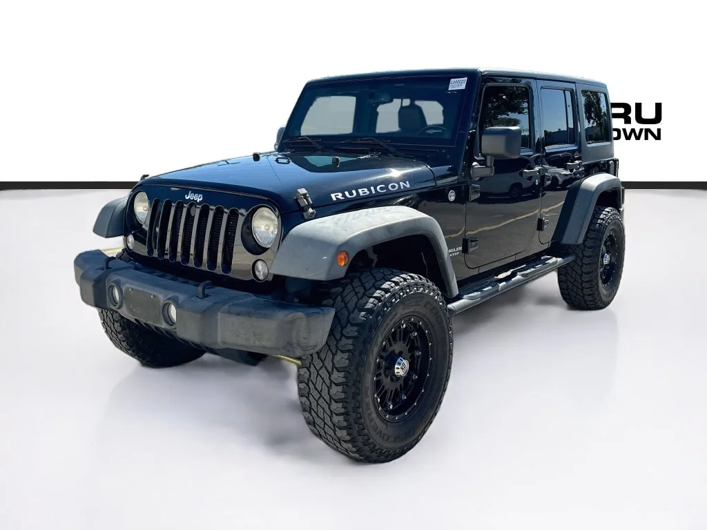 Used 2014 Black Jeep Unlimited Rubicon image 3