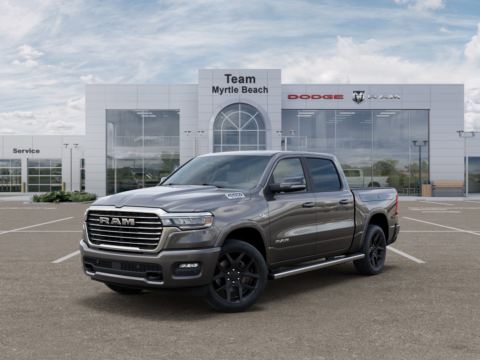 New 2027 Granite Crystal Metallic Clear-Coat Exterior Paint RAM Laramie image 28