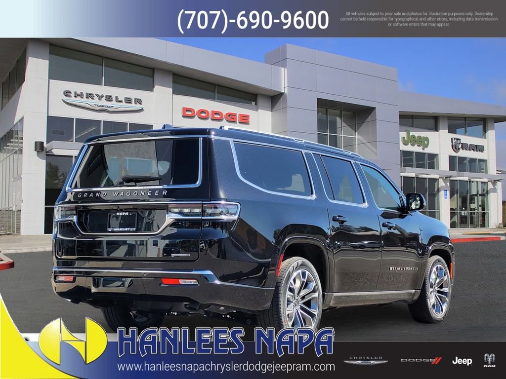 New 2024 Diamond Black Crystal Pearl-Coat Exterior Paint Jeep Series III image 3