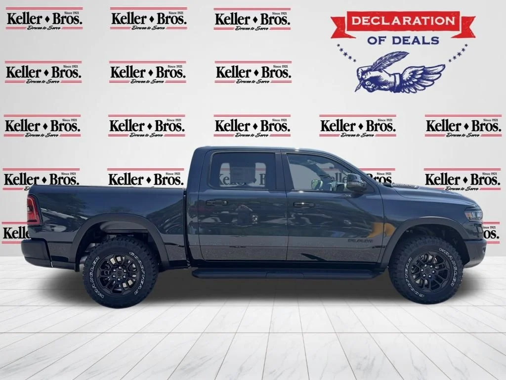 New 2026 Forged Blue Metallic Exterior Paint RAM Rebel image 8
