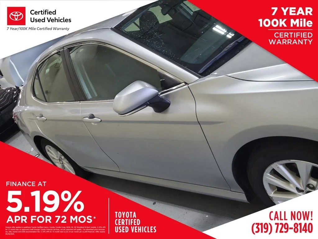 Used 2023 Silver Toyota LE image 1
