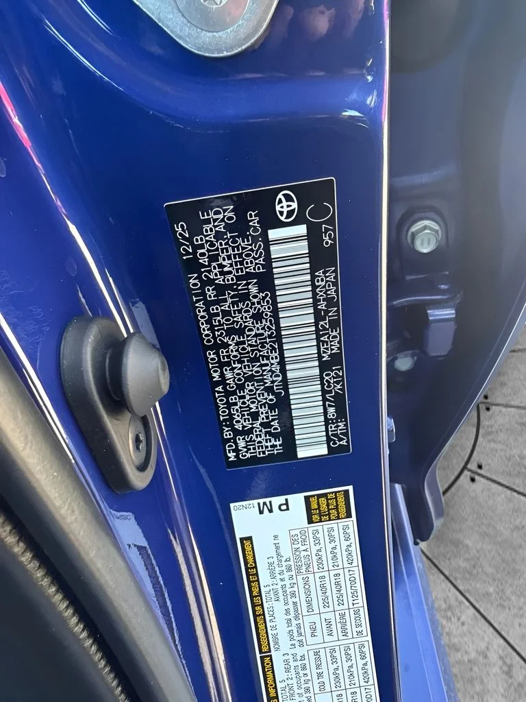 Used 2026 Blue Toyota SE image 30