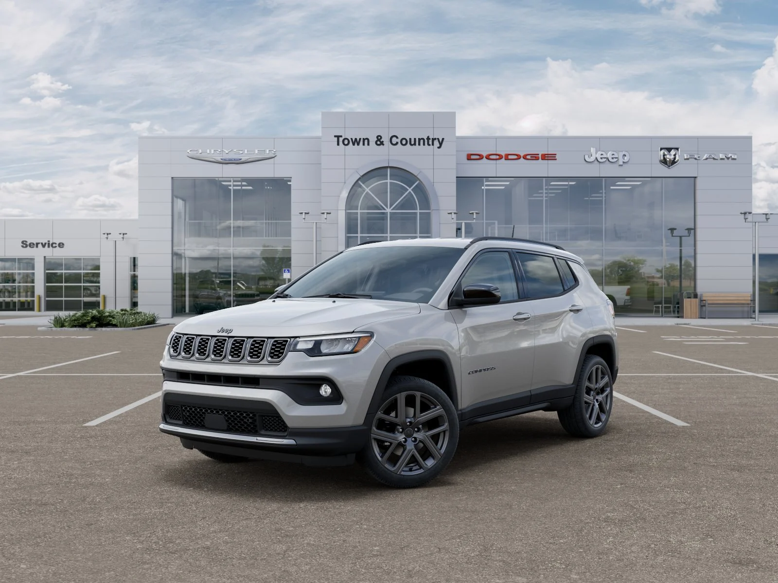 New 2026 Silver Zynith Metallic Clearcoat Jeep Latitude image 27