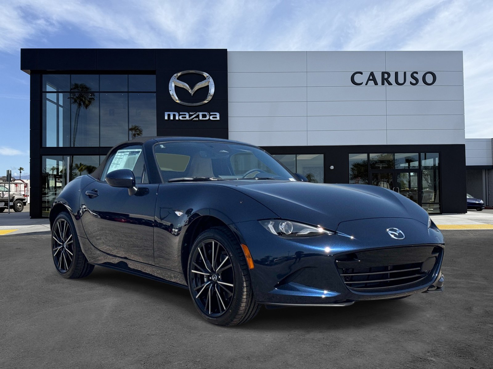 New 2026 Deep Crystal Blue Mica Mazda Grand Touring image 1