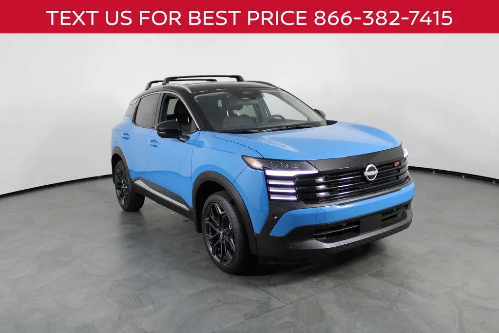 New 2026 Arctic Ice Blue Metallic / Super Black Two-tone Nissan SR image 11