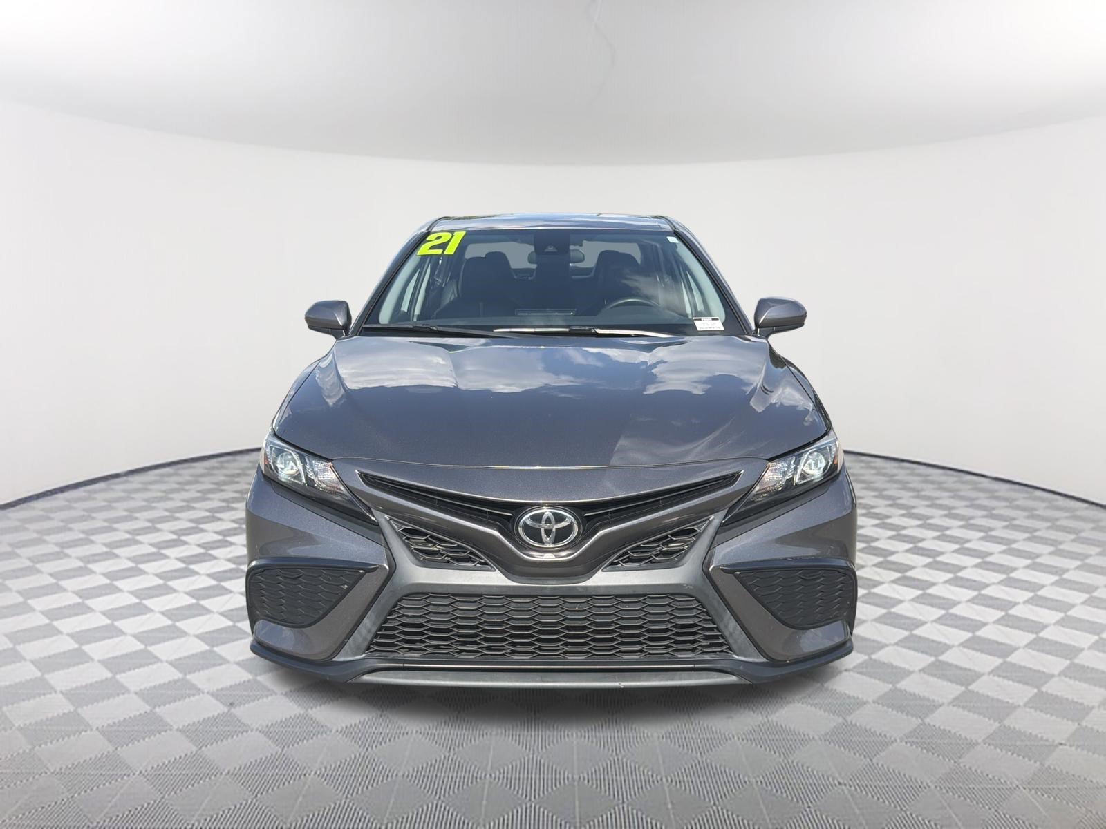 Used 2021 Predawn Gray Mica Toyota SE image 2