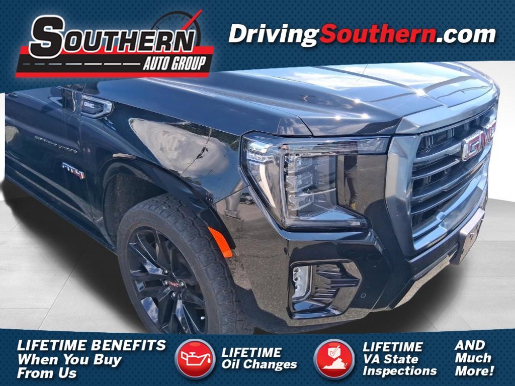 Used 2022 Black GMC AT4 image 1