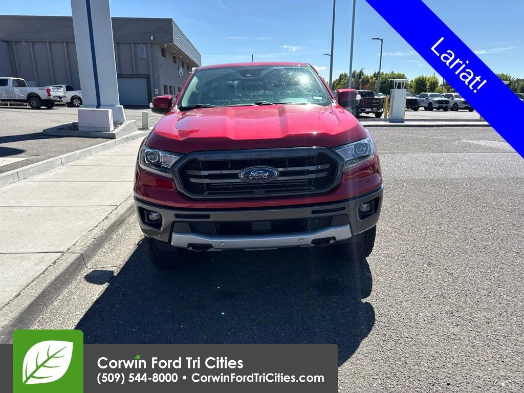 Used 2020 Red Ford Lariat image 3