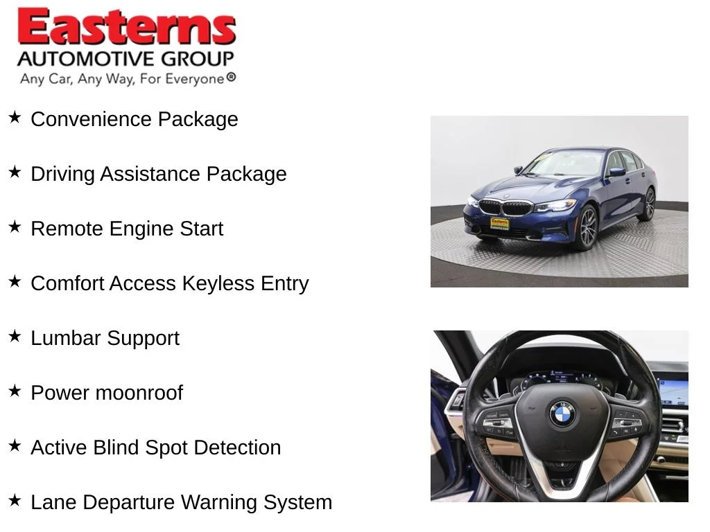 Used 2021 Blue BMW 330i xDrive image 11