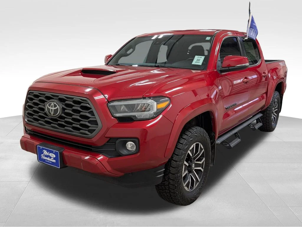 Certified Used 2022 Barcelona Red Metallic Toyota TRD Sport image 17