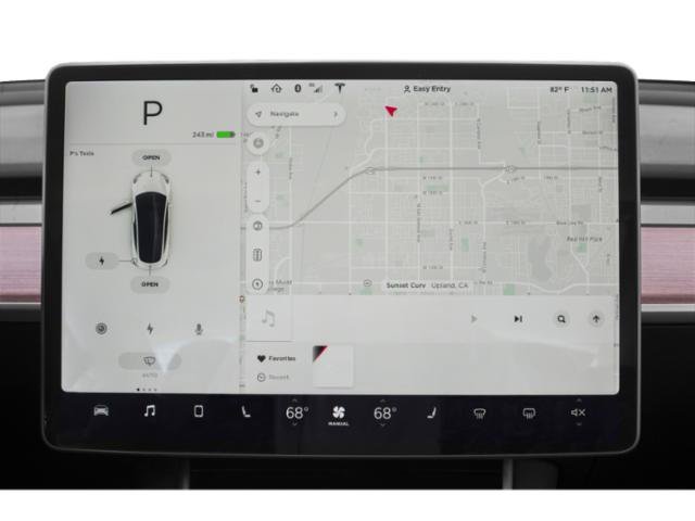 Used 2020 Solid Black Tesla Long Range image 16