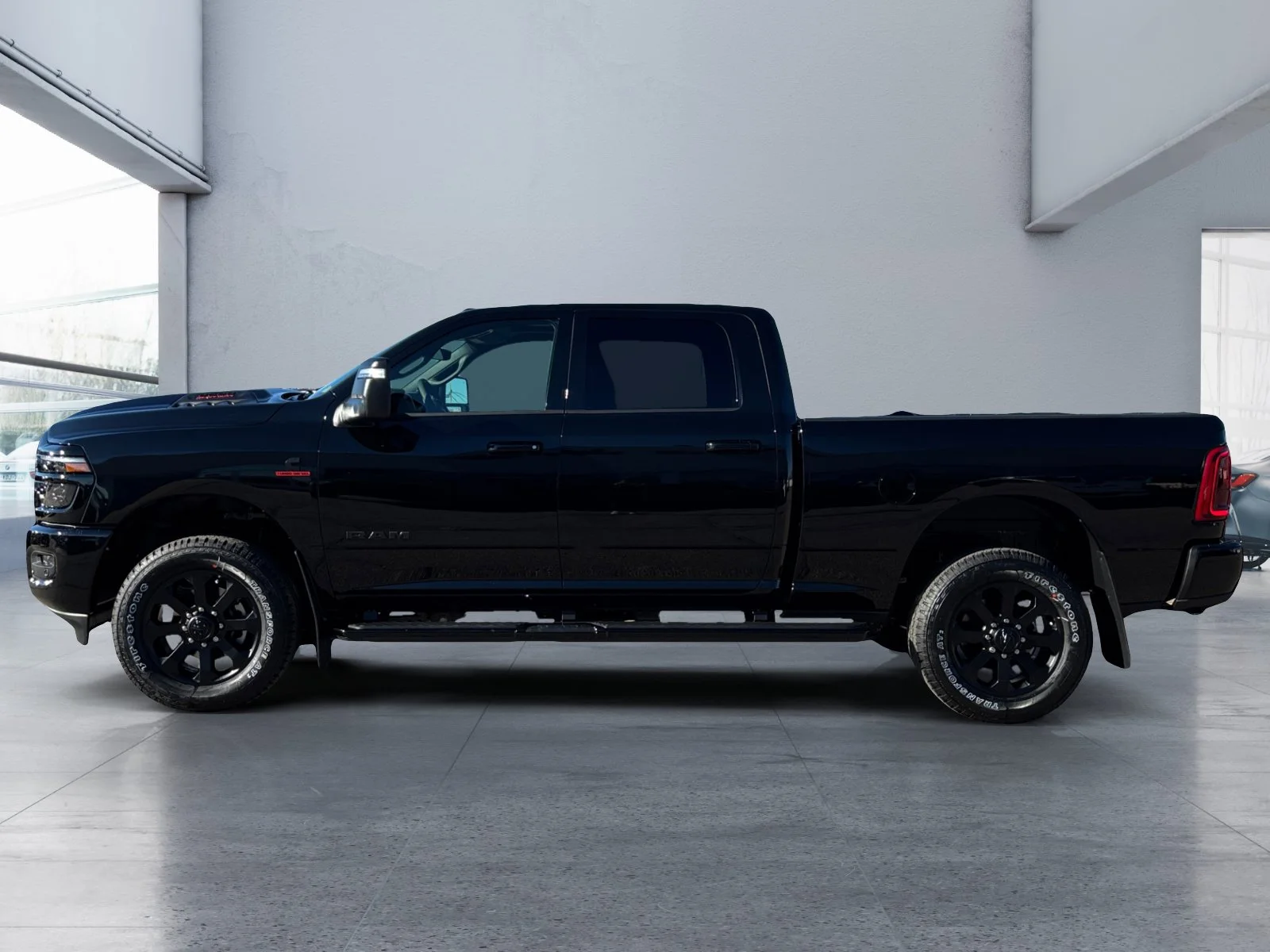 New 2027 Diamond Black Crystal Pearl Ram Laramie image 2