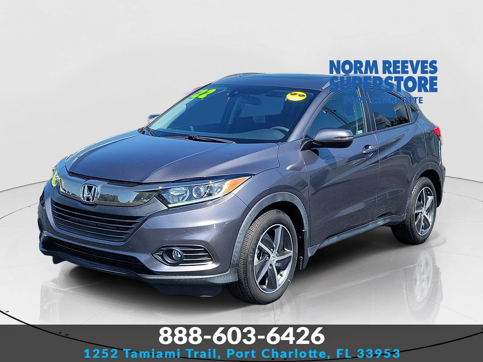 Used 2022 Gray Honda EX image 1