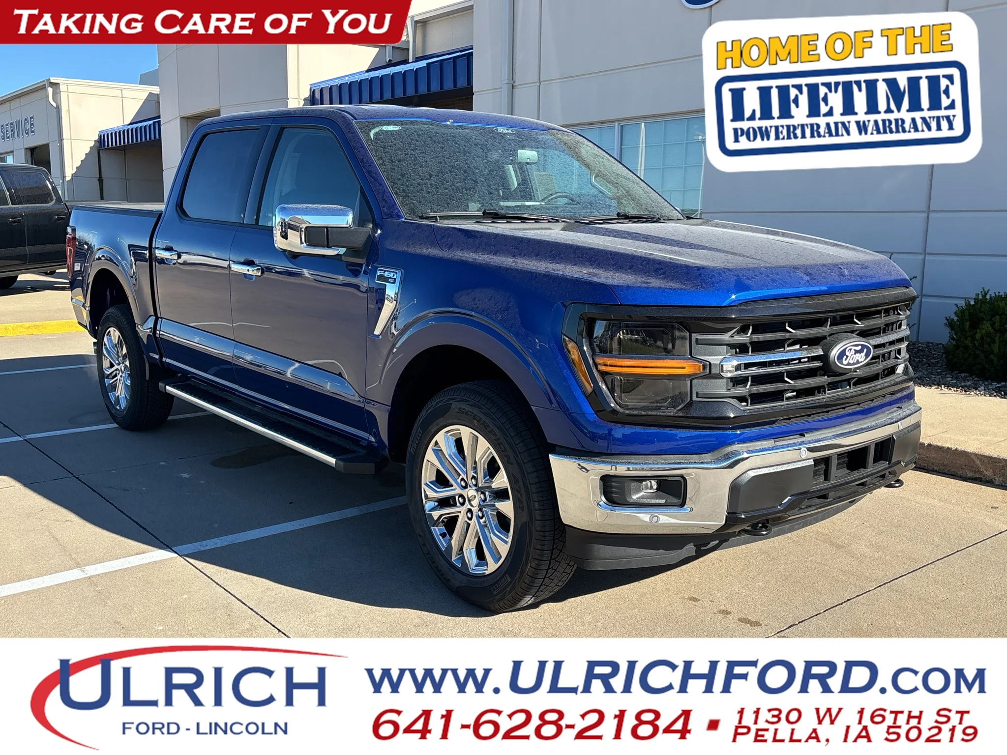 New 2026 Argon Blue Metallic Ford XLT image 1