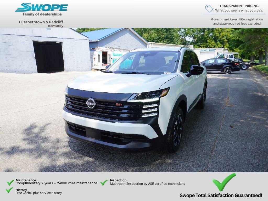 Used 2026 Aspen White Tricoat Nissan SR image 8