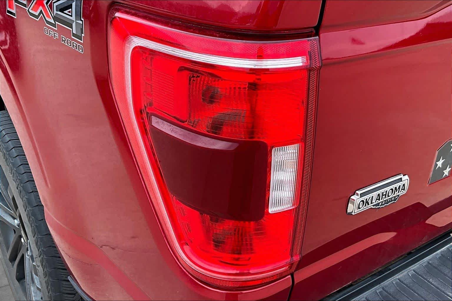 Used 2021 Rapid Red Metallic Tinted Clearcoat Ford XLT image 27