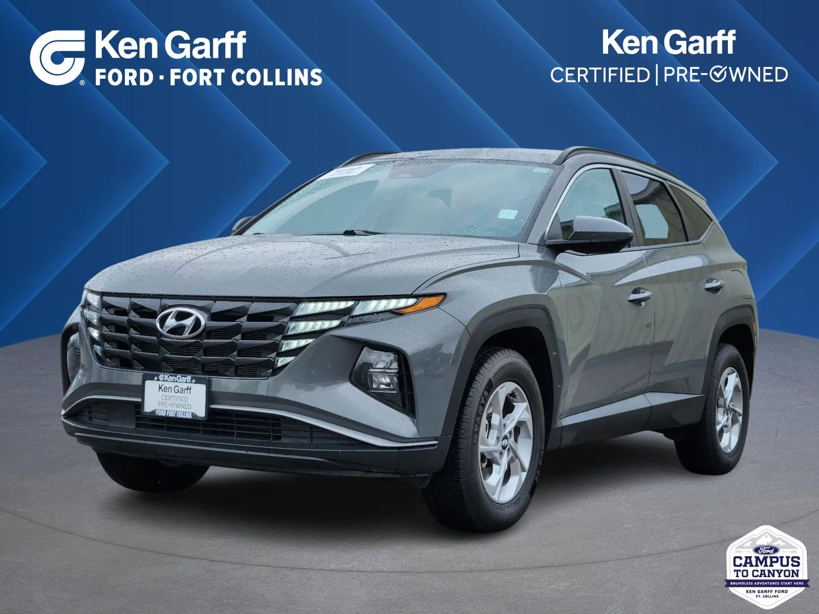 Used 2024 Hampton Gray Hyundai SEL image 1