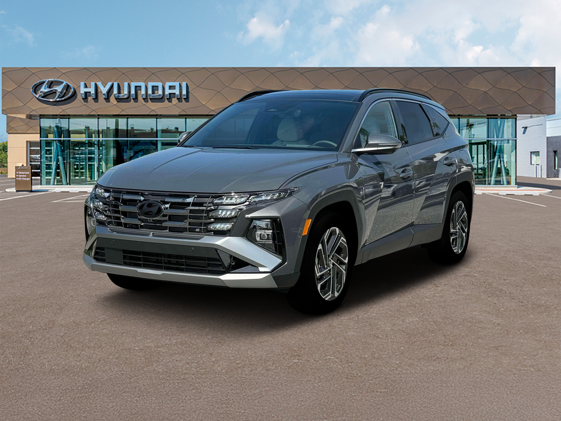 New 2025 Gray Hyundai Limited FWD image 1