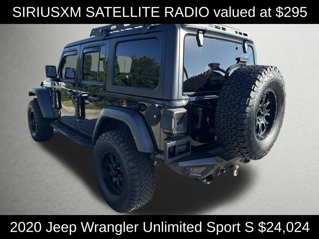 Used 2020 Black Jeep Unlimited Sport S image 5