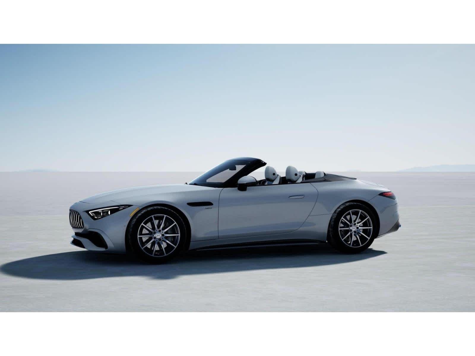New 2027 MANUFAKTUR Moonlight White Metallic Mercedes-Benz AMG® SL 43 Roadster image 35