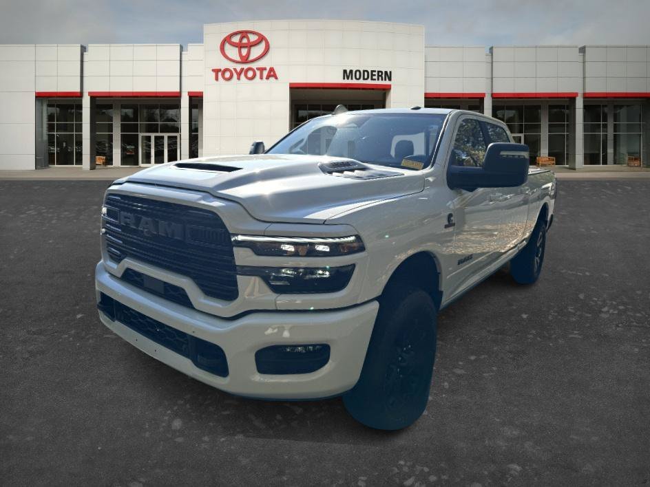 Used 2025 Bright White Clearcoat Ram Laramie image 1