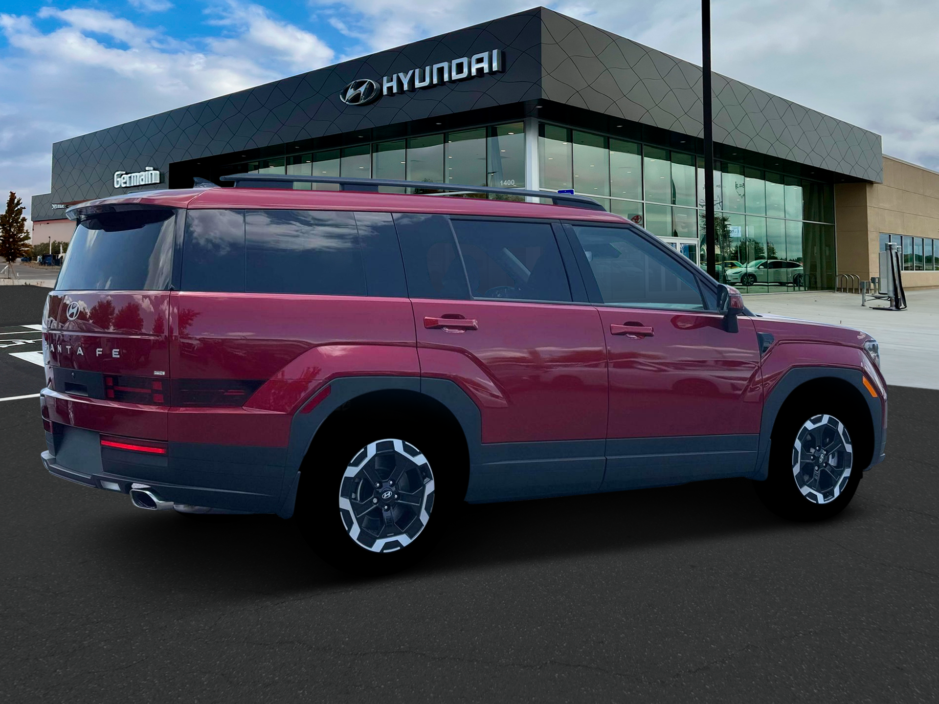 New 2026 Ultimate Red Hyundai SEL AWD image 8