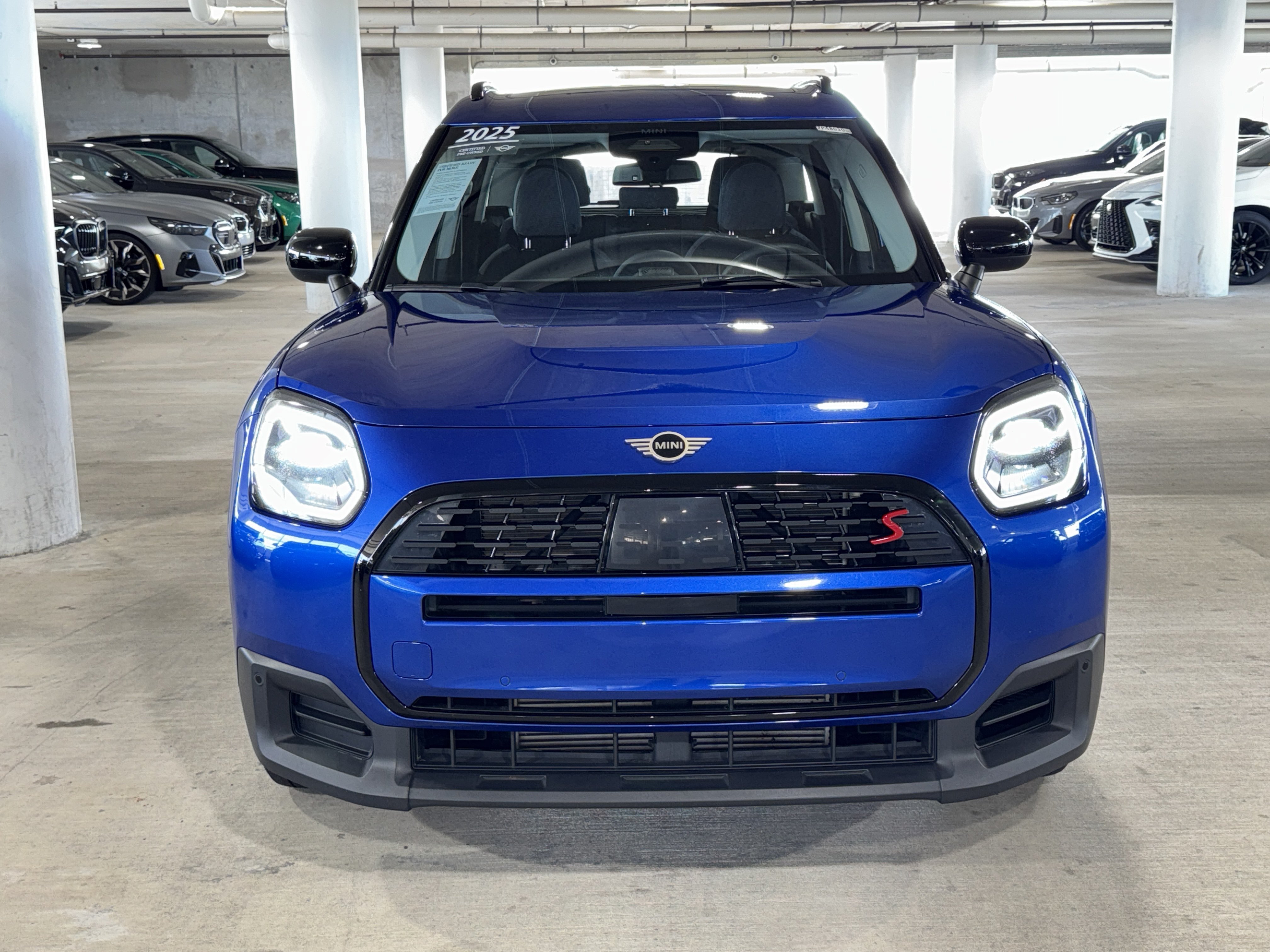 Certified Used 2025 Blazing Blue MINI S image 3