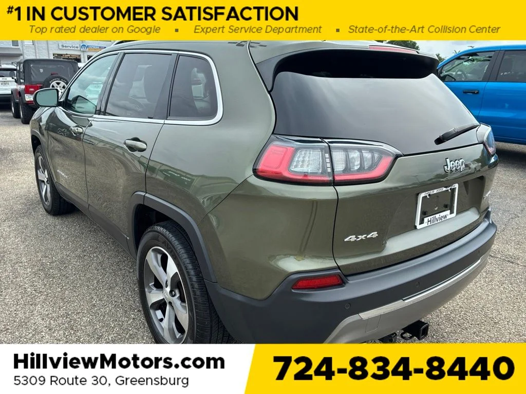 Certified Used 2020 Olive Green Jeep Limited image 4