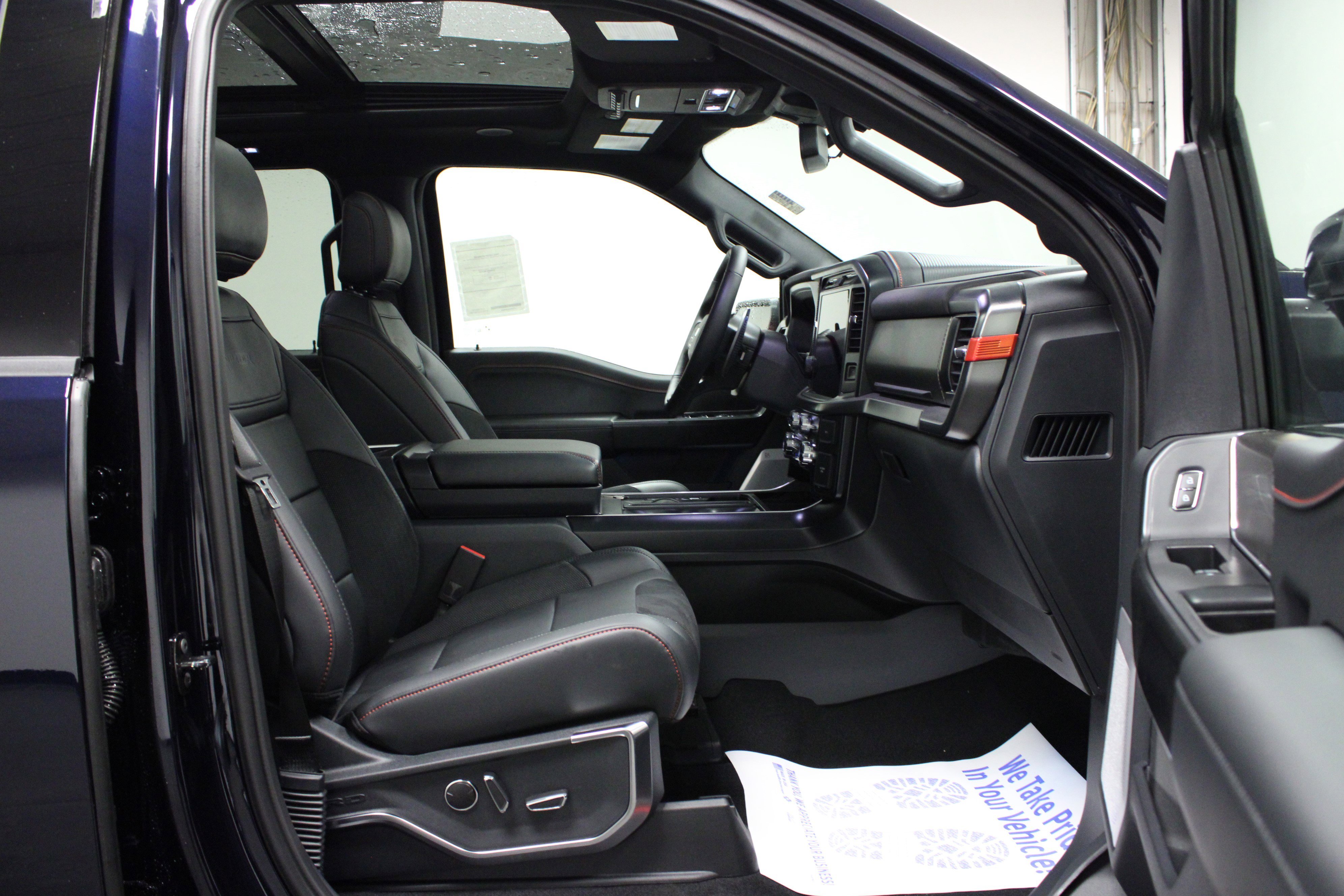 Used 2025 Antimatter Blue Metallic Ford Raptor image 16