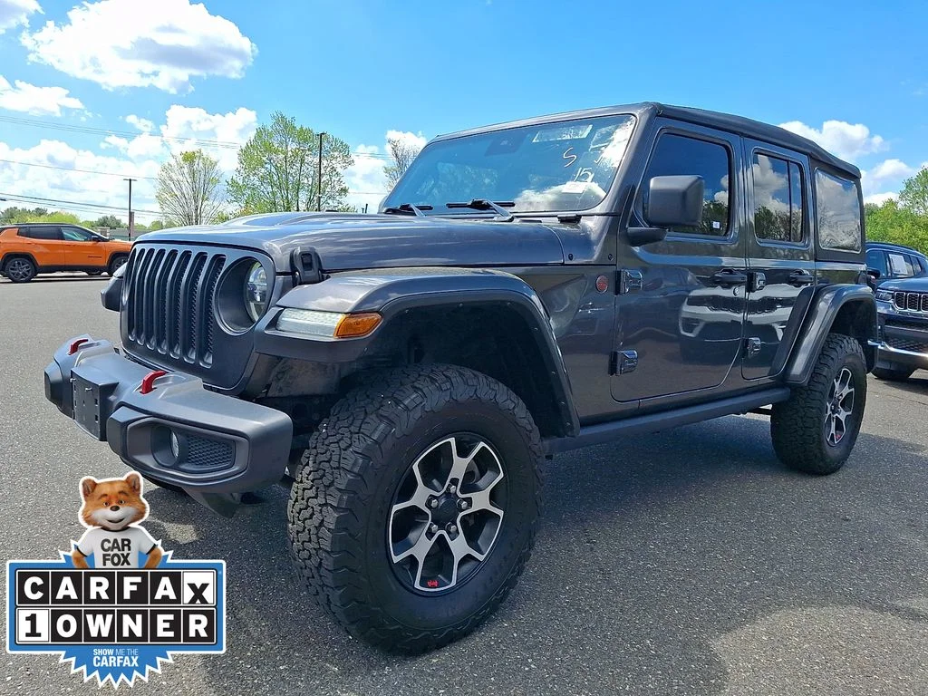 Used 2022 Gray Jeep Unlimited Rubicon image 3