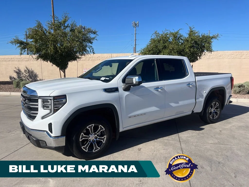 Certified Used 2025 White GMC SLT image 1