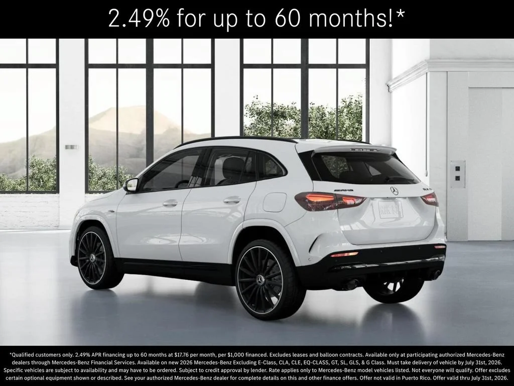 New 2026 Polar White Mercedes-Benz AMG® GLA 35 4MATIC SUV image 71
